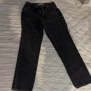 PacSun Women's Black Mom Jean